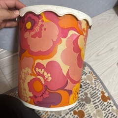 昭和レトロ ゴミ箱 アンティークの画像