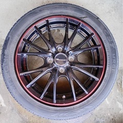 PRECIOUS  アルミホイール　タイヤ付き　165/55R16の画像