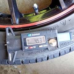 PRECIOUS  アルミホイール　タイヤ付き　165/55R16の画像