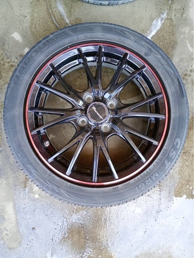 PRECIOUS  アルミホイール　タイヤ付き　165/55R16