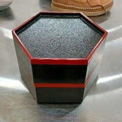 0605-205 和食器 漆器 弁当箱
