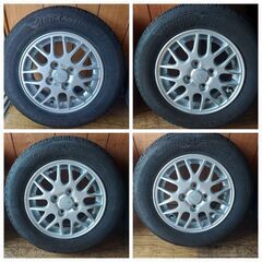 タイヤホイール　145/80/R13 LT　ダイハツ溝あります