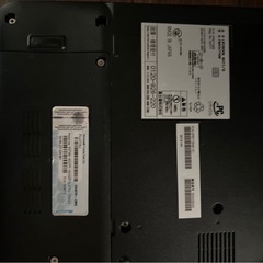 ノートPC 初期化済み　FUJITSUの画像