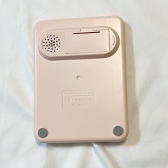 【新品未使用】丸ボタン　電卓　計算機　電卓　事務用品　の画像