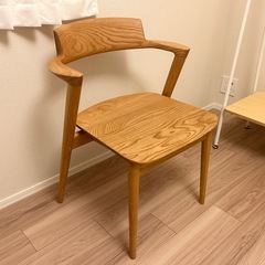 HIDA ダイニングチェア（飛騨産業、日本製、椅子、木製）