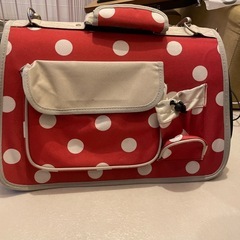 美品！折り畳み可ペット用バックの画像