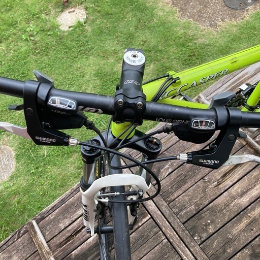 LOUIS GARNEAU XC CASPER サイズ400 クロスバイク (ライムライト