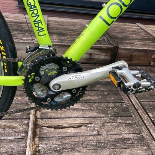 LOUIS GARNEAU XC CASPER サイズ400 クロスバイク (ライムライト