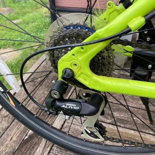 LOUIS GARNEAU XC CASPER サイズ400 クロスバイク (ライムライト