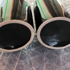 Mr & Ms ロゴ入り 黒マグカップ 2個セットの画像