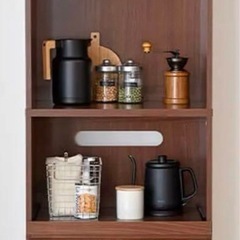 【美品】LOWYA レンジボード キッチンボード