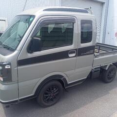 １年落ちのスーパーキャリィ　Xリミテッド　純正ナビ　オートマ　4WD　ジャンボ　軽トラの画像