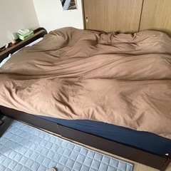 ダブルベット  引き出し付き
