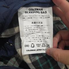 コールマン スリーピンバッグの画像