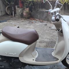 ⭐ヤマハビーノFI　SA37J　白　1台あれば便利なヤマハのおしゃれバイク　インジェクションモデル　原付バイクの画像