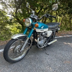 CB250K2 エクスポート現在ナンバー付き