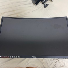 msi G24 75hz ゲーミングモニター　湾曲タイプ