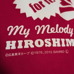 カープ×サンリオ マイメロTシャツ Mサイズの画像