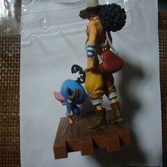 チョッパーとウソップのフィギアの画像