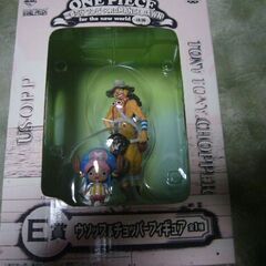 チョッパーとウソップのフィギアの画像