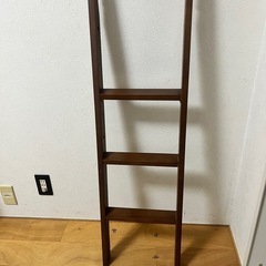 木製ロフトベッドの画像
