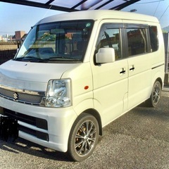 スズキ　エブリィワゴン　フルタイム4wd ターボ　4AT