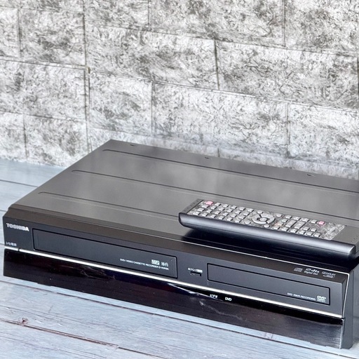 東芝「VARDIA・D-VDR9K」VHS一体型DVDレコーダー