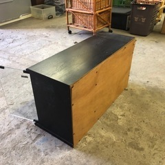 ミニテレビ台 100円❣️省スペーステレビ台☺️ 70cm×28cm×高さ39cmの画像