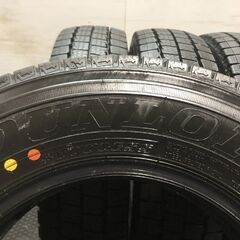 【走行短め】24年製 DUNLOP WINTER MAXX LV01 165/80R14 97/95N LT 14インチ 4本 24年製 タウンエース ライトエース等　(MTO462)クレジットカード QRコード決済可能の画像