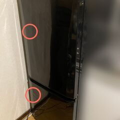 ※決定【日時限定】三菱 冷蔵庫 2012製 MR-P15T-Bの画像