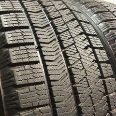 【BS BLIZZAK VRX2 205/60R16】スタッドレス 社外ホイール 16インチ 7J5HPCD120+34 20年製 バリ溝 BMW純正キャップ 3シリーズ等　(MTC897)クレジットカード QRコード決済可能の画像