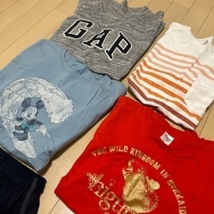 中古　メンズTシャツ4マイとメッシュ短パンの画像