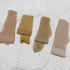 膝下ストッキング4足セット