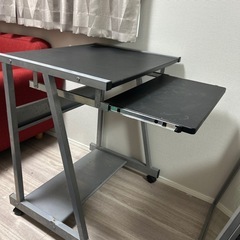 LIFELEX スライド式PCデスク サイズ（約）：650x510x760（mm）の画像