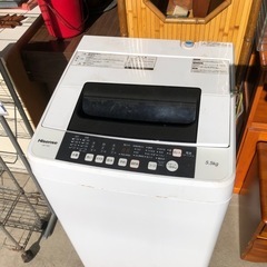 2019年製 Hisenseハイセンス 5.5kg洗い洗濯機 HW-T55Cの画像