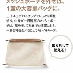 フェリシモ ワンハンドルバッグの画像