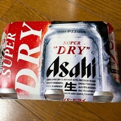 アサヒスーパードライ350ml✖️6本