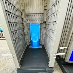 簡易水洗汲取式仮設トイレ　美品中古　熊本発の画像