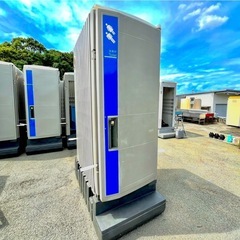 簡易水洗汲取式仮設トイレ　美品中古　熊本発