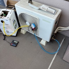 エアコン修理　冷たい風が出ない時、点検・修理します！