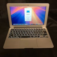 「MacBook Air 11インチ Early 2015　MJ...