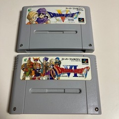 【値下げ･郵送できます】スーパーファミコン ドラゴンクエスト5.6