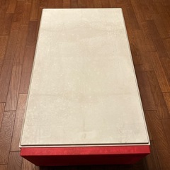 【無料】プラスチック収納引出し（レッド）