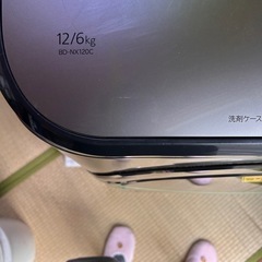 HITACHI BD-NX120CL(S)ドラム式洗濯機 12kg/6kg保証ありの画像