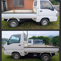 【ヤフオク出品中】サンバー トラック TB 4WD MT／車検R7年7月・エンジン不調・1万円スタートの画像