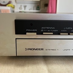 PIONEERパイオニア テレビチューナー　TVX-500の画像