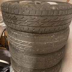 お買い得！中古ホンダ・ライフ用タイヤ4本セット