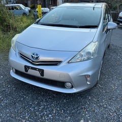 H24トヨタ プリウスα グレードS 125,900km　程度良好