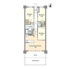 🏢安心の叶えRoom✨『3LDK』川口市西青木🎶敷金礼金無料💰✨...
