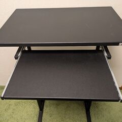 Bauhutte 昇降式 スタンディングデスク 幅70×奥45×高さ75.5~117.5cmの画像